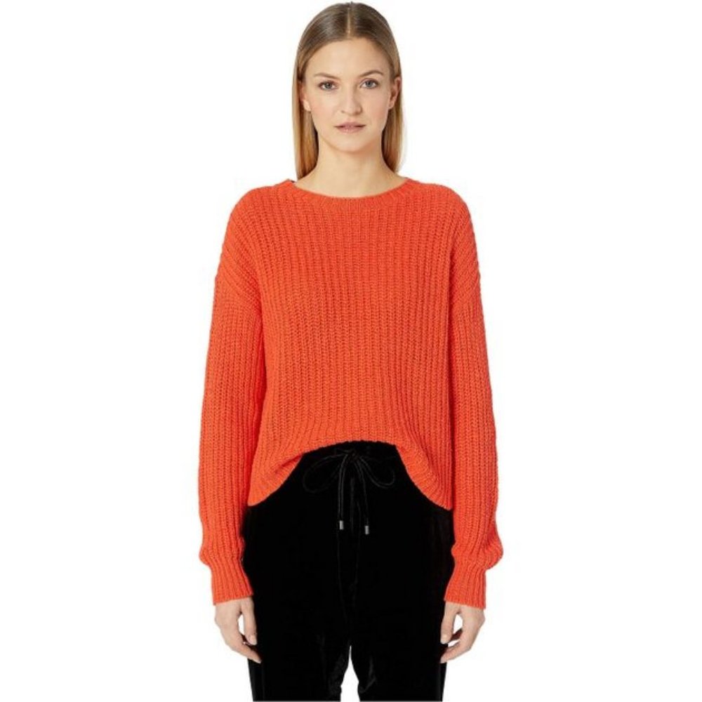 Eileen Fisher Organic Cotton Red Sweater